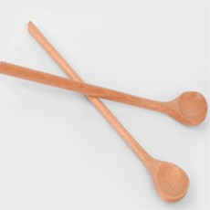 다있군샵 우드 롱 티스푼 2P 커피수저