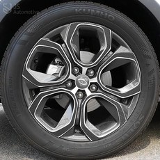 [비브랜드][디카르] XM3 18인치 휠마스크 패널 몰딩 랩핑 스티커 용품, S타입, 1개