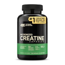 옵티멈 뉴트리션 마이크로니즈드 크레아틴 모노하이드레이트 캡슐 Optimum Nutrition Micronized Creatine Monohydrate Capsules Keto F, 1개