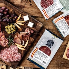 라바리카 샤퀴테리 슬라이스 3종 하몽 살치촌 초리조, 1. 세라노 하몽, 100g, 1개