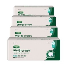 디펜드 편안한 언더웨어 특대형 64매 / 성인용기저귀, 16개입, 4세트