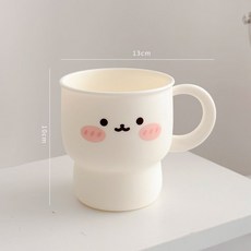 可愛兔子漱口杯, 1個, 小白兔