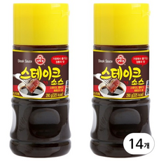 오뚜기 스테이크 소스, 290g, 14개