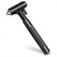 TeSHEER 시어 테슬라 유리 브레이커 창문 안전벨트 커터 안전 해머 자동차 도구 비상 구조 금속 액세서리블랙 222695, Tesheer 테슬라 유리 브레이커 창문 안전벨트 커터, 블랙