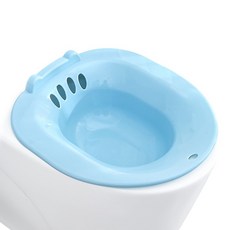 미르센트 여성용 임산부 가정용 변기 좌욕대야, 블루, 1개