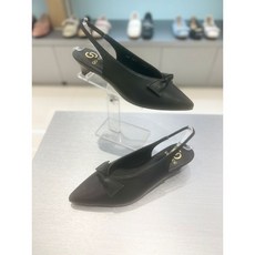 고세 여성 3cm 볼로냐쿠션 리본 슬링백힐 JXP04107