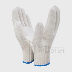 국산 10G XL 특대 70g 작업용 큰 손 남성 두꺼운 면장갑 목장갑 100켤레, 일반손목(X사)