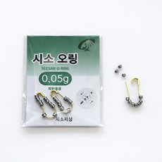 민물낚시 오링세트 무게 조절 0.05g 0.01g 시소피싱 시소오링 찌맞춤, 1개, 1개입