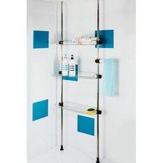 데코 갤러리 기둥식 욕실선반 600-3단, 없음, 없음