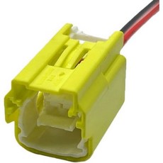 홍판 1개 2핀 자동차 임팩트 플러그 배선 하니스 방수 전자 커넥터 7C83065170 9098012698 72830651702핀 암, 5 Pcs, 2핀 여성