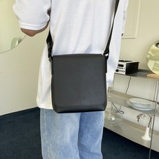 男女通用極簡斜背包迷你包皮革小手機包斜背包