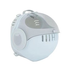 雙肩寵物背包 大容量透氣貓包 貓窩兩用 外出便攜貓膠囊 可擼貓, 1個, 藍色