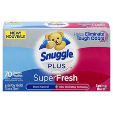 Snuggle 熊寶貝 防靜電烘乾片 春天花香, 1個