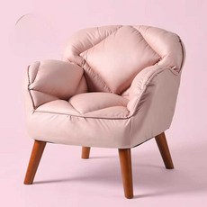 고양이 강아지 침대 쇼파 라탄 쿠션 의자 매트 대형 소파, 1개, 핑크  높이조절형