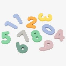 쏠앤샘 파스텔 알파벳 한글 숫자 원목 자석 블럭 유아 아동 어린이 교구, 1세트