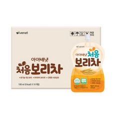 아이배냇 처음보리차 -/국내산, 1개, 10개입, 100ml