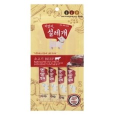 이맛이 설레개 소고기 눈건강 도움 15g 4개입, 4개