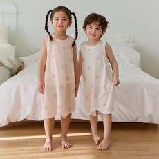 아이숲 아동용 강아지 모달 메쉬 수면조끼