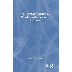(英文圖書)The Psycholinguistics of Words Sentences and Discourse 精裝版, Routledge, 英文