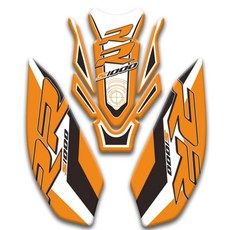 탱크 스티커 보호대 오토바이 장식 데칼 반사, 3. A2