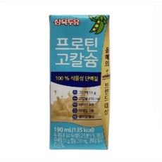 삼육두유 프로틴 고칼슘, 64개, 190ml