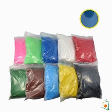 OS 데코샌드 색모래 1kg 남색 미술용모래 샌드아트모래
