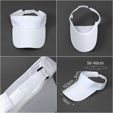 시원한 메쉬 스포츠 썬캡 화이트 햇빛가리개 여름모자hoh3+5fsS