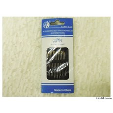 特價*優質商品.地軸牌好用的盲縫針(盲針)免穿線由上按下即可使用!, 1個