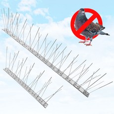 비둘기퇴치 버드스파이크 고양이 쥐 퇴치 스텐재질 5개입, 1박스, 33cm