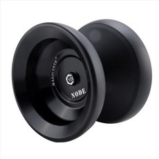 Magicyoyo Y01 YOYOS 노드 프로 비 응답 요요 합금 전문 요요 (검은 색), 검은색