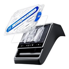 YZ 테슬라 뒷줄 스크린 모니터 보호 필름 블루라이트 차단, 1GB, HD(모델3하이랜드/모델Y 주니퍼)