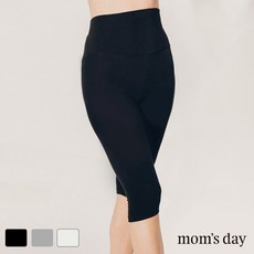 7부 레깅스 (산전산후 겸용), 블랙, 1