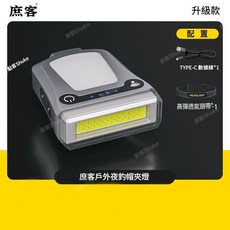 庶客 升級款 感應帽夾燈, SKT210側邊感應, 1個