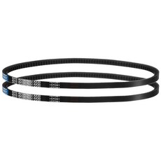 HiPicco AX46 벨트 로우 엣지 코깅 산업용 고무 EPDM V-벨트 너비 1.3cm(1/2인치) x 내부 둘레 116.8cm(46인치) x 높이 0.8cm(5/16인, 2, AX30
