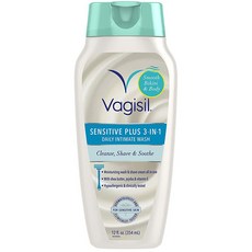 【Vagisil 衛姿絲】私密處清潔乳-敏弱保濕(12oz/354ml), 1件, 354ml