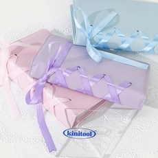 리본 포카 바인더 6공 포토북, 라벤더, 25매, 속지