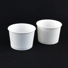 120cc아이스크림컵 종이용기 700개(무지 백색)-뚜껑별도, 120cc(무지-백색)종이컵, 700개, 1개