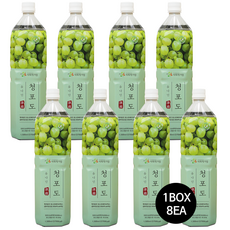 초록나인 청포도, 8개, 1.5L