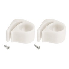 2Pcs 핑거 빠르게 레버 접이식 렌치 스패너 버클 버튼 보호 후크가 M365 전기 스쿠터 부품과 호환됩니다, 하얀색, 2개