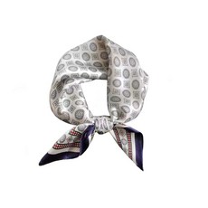 Tim & Tina Square 100% 멀베리 실크 53.3 x 53.3cm21 21인치 헤어 스카프 헤드 슬리핑 랩 새틴 헤드 S40 블루 및 그린 캐슈 169181, S21 스퀘어 및 서클 화이트