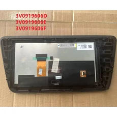 3V 0919606 Skoda Superb MIB 9.2" 라디오 LCD 디스플레이 어셈블리 E 센터 정보 화면 모듈 F, 01 LCD With Frame
