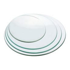 PATIKIL 60 90 120 150mm 지름 시계 유리 1세트 비커 커버 매끄러운 가장자리 챔퍼링된 실험실용 아크 투명, 60/80/90/100mm, 1개