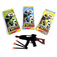 10연발 다트총 1개 장난감총 사격놀이 흡착 다트건 저격총 스나이퍼 장난감 놀이 스포츠 실내, 랜덤