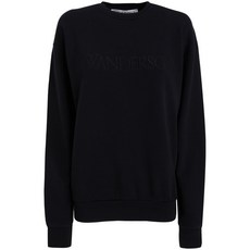 JW앤더슨 로고 자수 스웨트셔츠