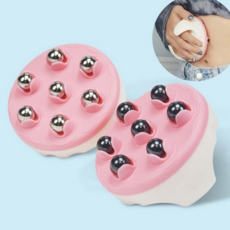 자석 마사지기 수동 핸드마사지기 어깨 원형 마사지기 근육 지압기 종아리 휴대용 용품 회전 림프 피부