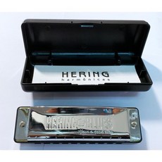 HERING BLUES 十孔口琴, 1個, 有盒無封膜Db調