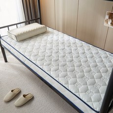 싱글토퍼 매트리스 토퍼 바닥 수면 기숙사 자취 탄탄한 침대 싱글, G. 라텍스-페탈 화이트(컴포트 6cm)