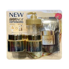 츠바키 프리미엄 EX 리페어 마스크 180g 기획(+리필150g+펌프 증정), 1개