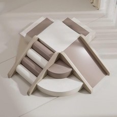 미끄럼틀 소프트 세트 6종 5종 4종, A. 5점 세트 카키색