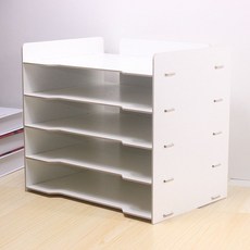 도화지 보관함 미술학원 스케치북장 정리함 지류함 단풍나무 화이트 8단, 3 mmMSJ05-BFB 아이보리 화이트